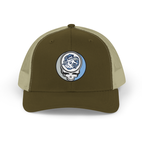 University of North Carolina (UNC) Stealie Grateful Dead Trucker Cap