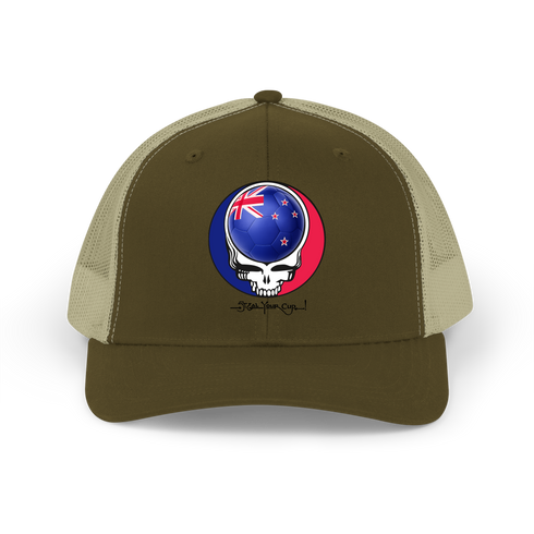 New Zealand FIFA World Cup Stealie Grateful Dead Trucker Cap