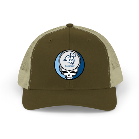 Connecticut College Lacrosse Stealie Grateful Dead Trucker Cap