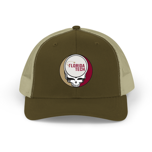 Florida Tech Stealie Grateful Dead Trucker Cap