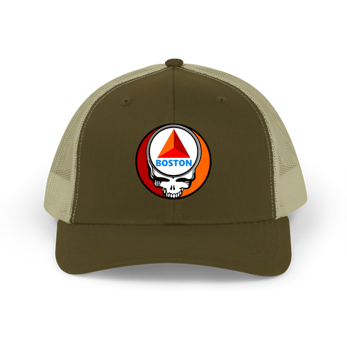 Boston Red Sox Citgo Stealie Grateful Dead Trucker Cap