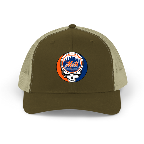New York Mets Stealie Grateful Dead Trucker Cap