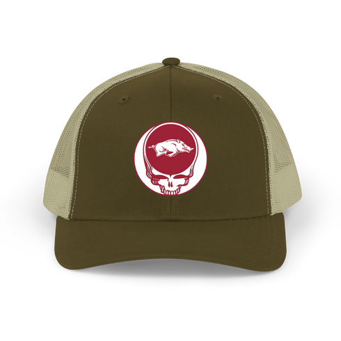 Arkansas Stealie Grateful Dead Trucker Cap