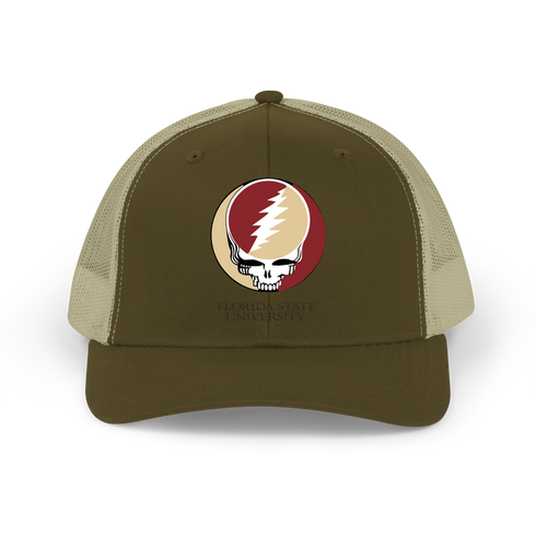 Florida State Stealie Grateful Dead Trucker Cap