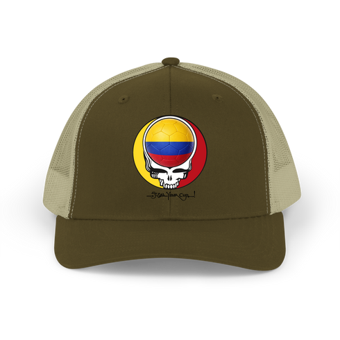 Colombia FIFA World Cup Stealie Grateful Dead Trucker Cap