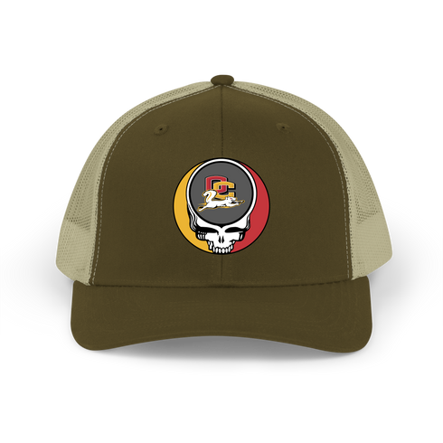 Oberlin Stealie Grateful Dead Trucker Cap