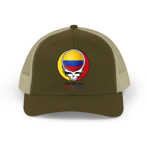 Colombia FIFA World Cup Stealie Grateful Dead Trucker Cap