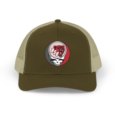 Bridgewater State Stealie Grateful Dead Trucker Cap