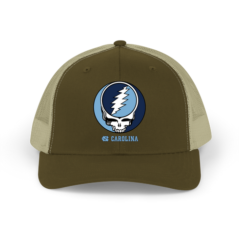 University of North Carolina (UNC) Stealie Grateful Dead Trucker Cap