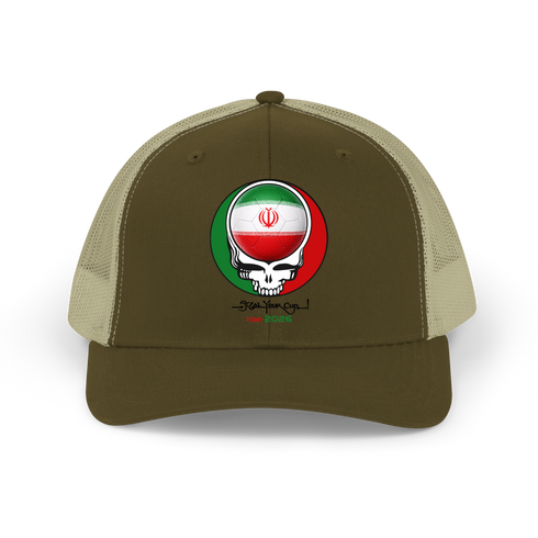 Iran FIFA World Cup Stealie Grateful Dead Trucker Cap