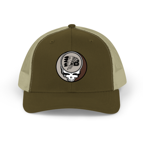 St Bonaventure Throwback Stealie Grateful Dead Trucker Cap