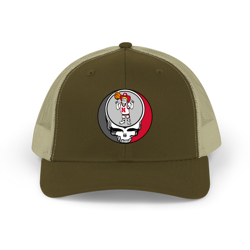Nebraska Stealie Grateful Dead Trucker Cap
