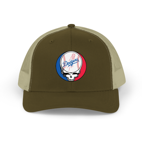 Los Angeles Dodgers Stealie Grateful Dead Trucker Cap