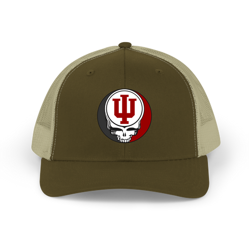 Indiana University Stealie Grateful Dead Trucker Cap