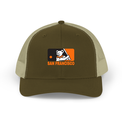 San Francsico Giants Logo Stealie Grateful Dead Trucker Cap