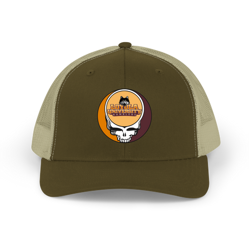 Loyola Chicago Stealie Grateful Dead Trucker Cap