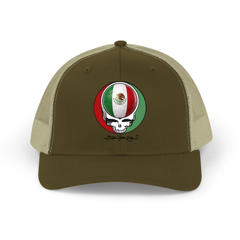 Mexico FIFA World Cup Stealie Grateful Dead Trucker Cap