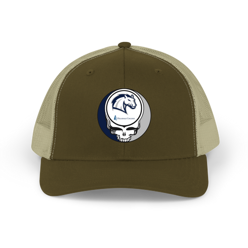 Hillsdale College Stealie Grateful Dead Trucker Cap
