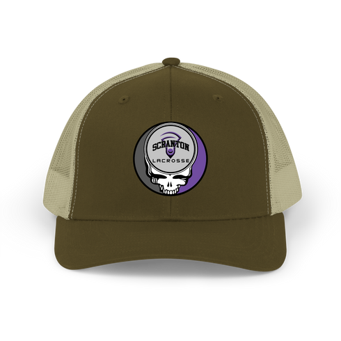 Scranton Lacrosse Stealie Grateful Dead Trucker Cap