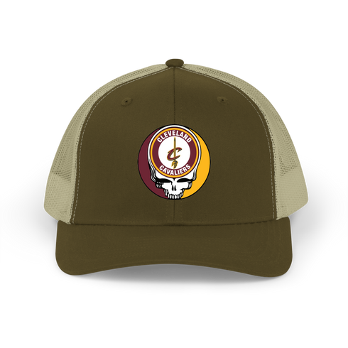 Cleveland Cavaliers Stealie Grateful Dead Trucker Cap