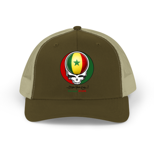 Senegal FIFA World Cup Stealie Grateful Dead Trucker Cap