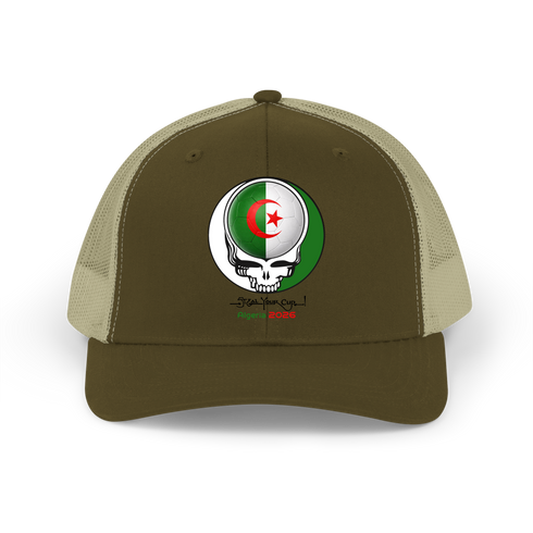 Algeria FIFA World Cup Stealie Grateful Dead Trucker Cap