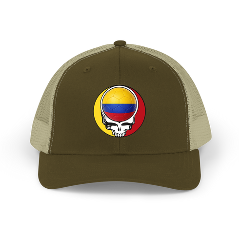 Colombia FIFA World Cup Stealie Grateful Dead Trucker Cap