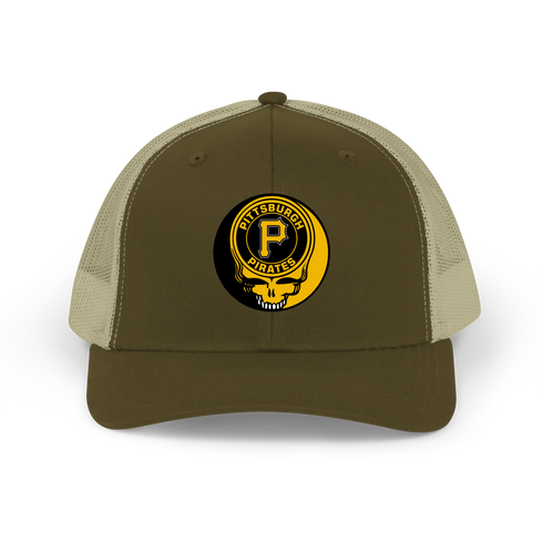 Pittsburgh Pirates Stealie Grateful Dead Trucker Cap