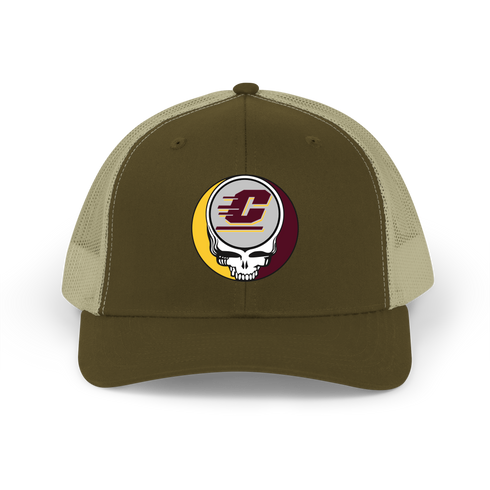 Central Michigan Stealie Grateful Dead Trucker Cap