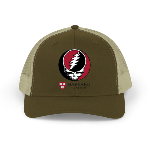 Harvard Stealie Grateful Dead Trucker Cap