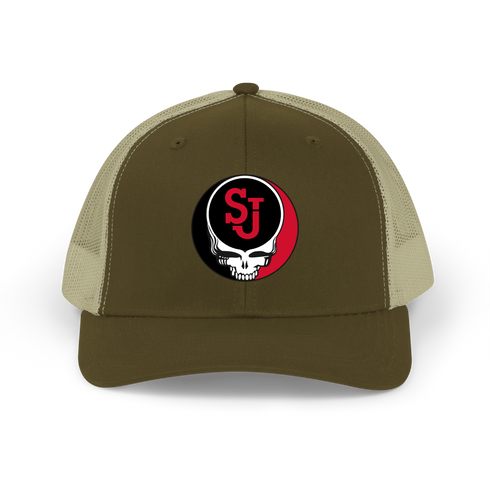 St John's University Stealie Grateful Dead Trucker Cap