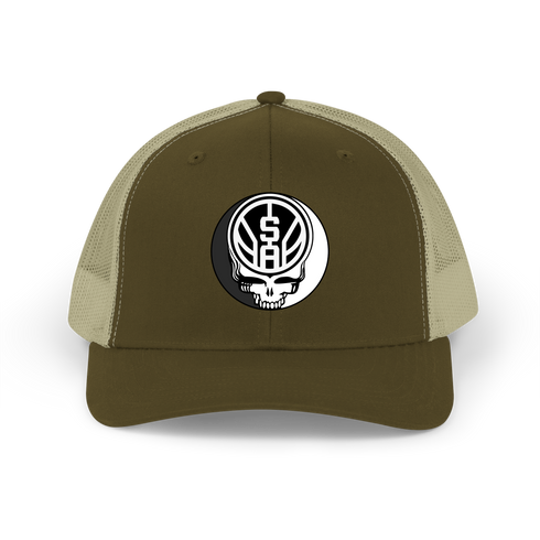 San Antonio Spurs Stealie Grateful Dead Trucker Cap