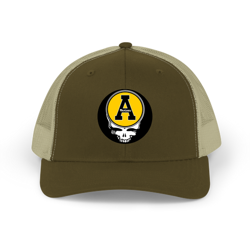 Appalachian State Stealie Grateful Dead Trucker Cap