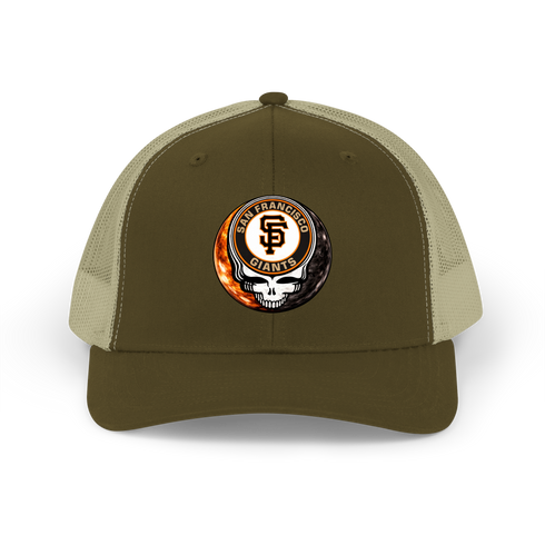 San Francisco Giants Crystal Stealie Stealie Grateful Dead Trucker Cap