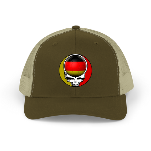 German FIFA World Cup Stealie Grateful Dead Trucker Cap