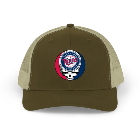 Minnesota Twins Stealie Grateful Dead Trucker Cap