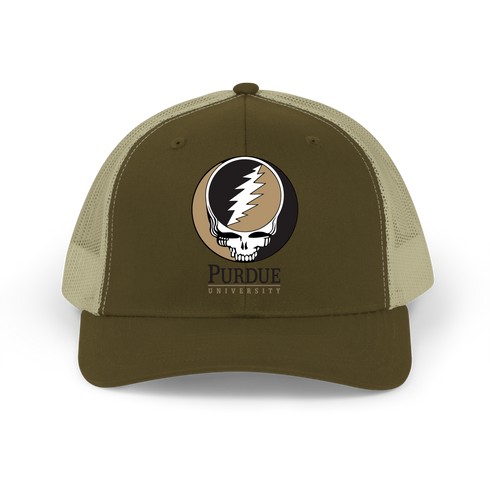 Purdue Stealie Grateful Dead Trucker Cap