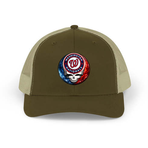 Washington Nationals Crystal Stealie Stealie Grateful Dead Trucker Cap