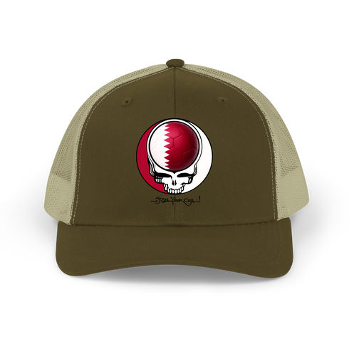 Qatar FIFA World Cup Stealie Grateful Dead Trucker Cap