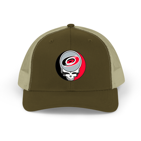 Carolina Hurricanes Stealie Grateful Dead Trucker Cap