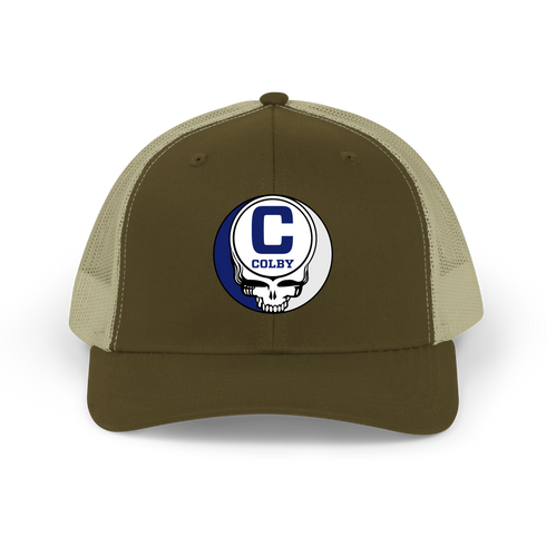 Colby College Stealie Grateful Dead Trucker Cap