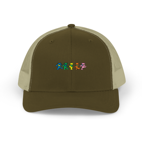 Dancing Bears Grateful Dead Trucker Cap