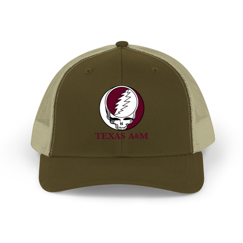 Texas A&M Stealie Grateful Dead Trucker Cap