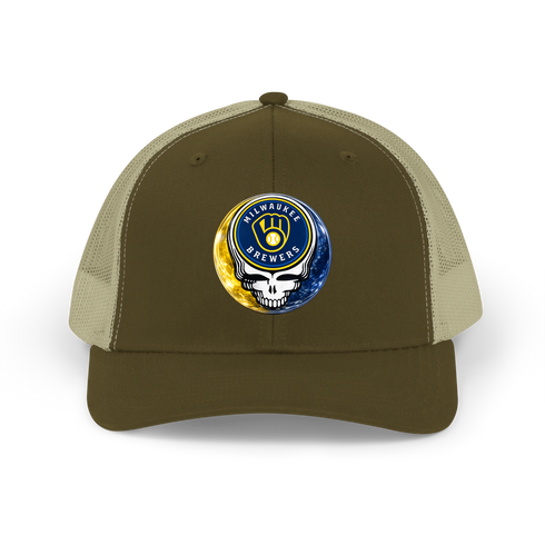 Brewers Crystal Stealie Stealie Grateful Dead Trucker Cap