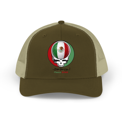 Mexico FIFA World Cup Stealie Grateful Dead Trucker Cap