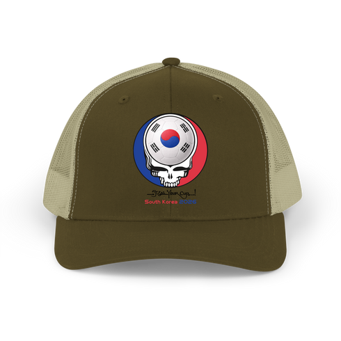 South Korea FIFA World Cup Stealie Grateful Dead Trucker Cap