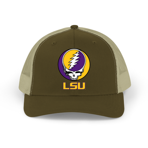 LSU Stealie Grateful Dead Trucker Cap