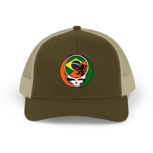 Brazil x Dutch Stealie Grateful Dead Trucker Cap