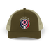 Elizabeth Fire Department White W White Border Stealie Grateful Dead Trucker Cap