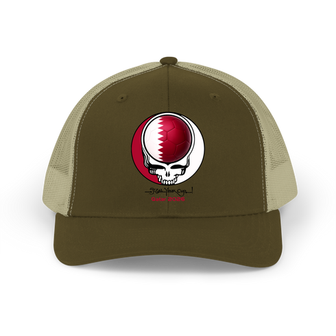 Qatar FIFA World Cup Stealie Grateful Dead Trucker Cap